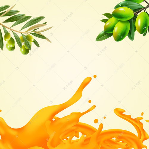 飞溅果汁橄榄油食品促销PSD分层主图背景图片免费下载 千库网