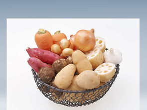 蒜头竽头马铃薯红薯土豆红萝卜摄影图片图片下载素材 装饰图案